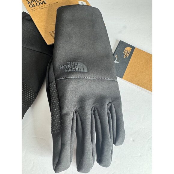 NWT The North Face Women’s Black Apex Etip Insulated Gloves Small - Picture 2 of 4